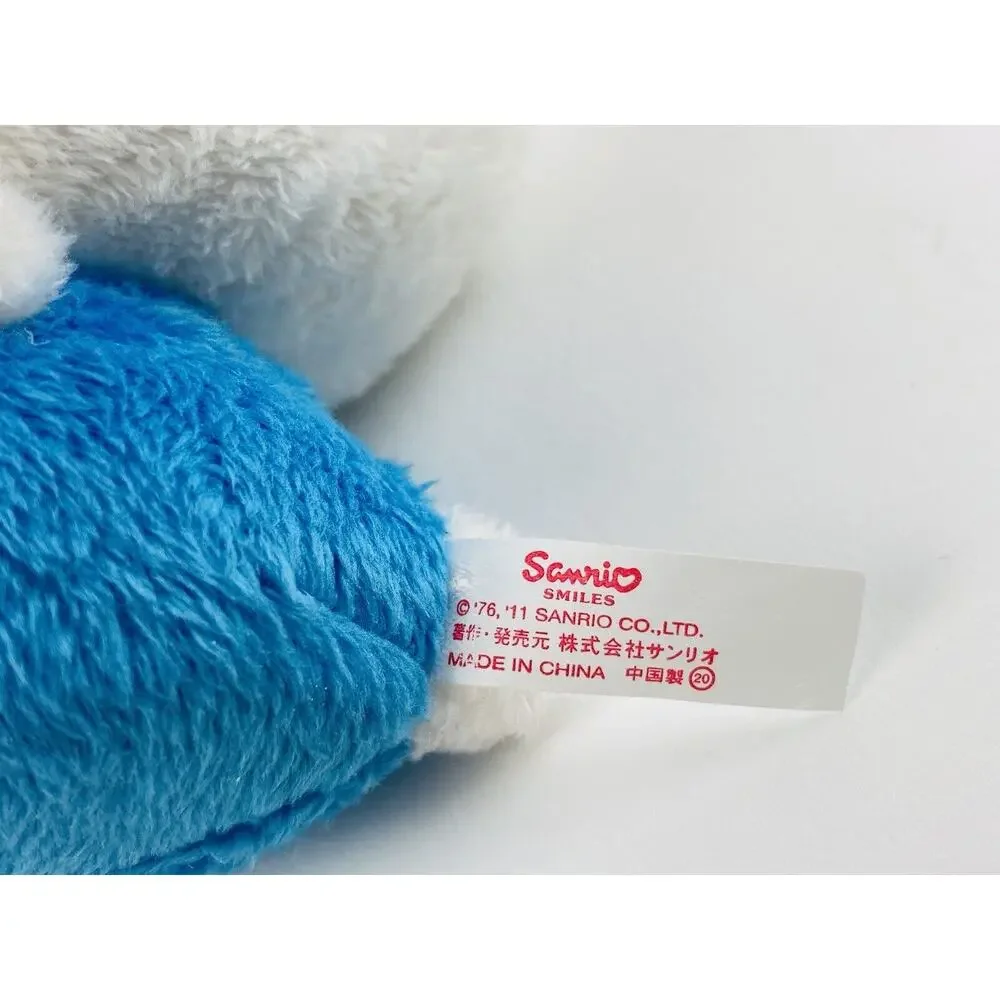 Halloween Hello Kitty 7" Holding Pink Pumpkin Plush Polka Dot Container Sitting - Picture 10 of 11